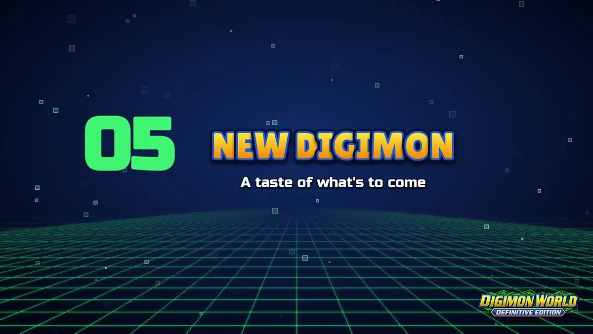 New Digimon feature title card a taste of whats to come from the October 2026 trailer